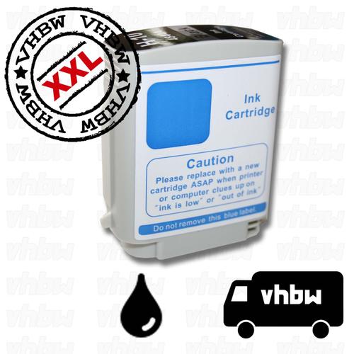 vhbw Cartouche d'encre noir compatible avec HP Business Inkjet 2280, 2300, 2600, 2800, 3000, 2500C, 2500CM imprimante (compatible, 69 ml)