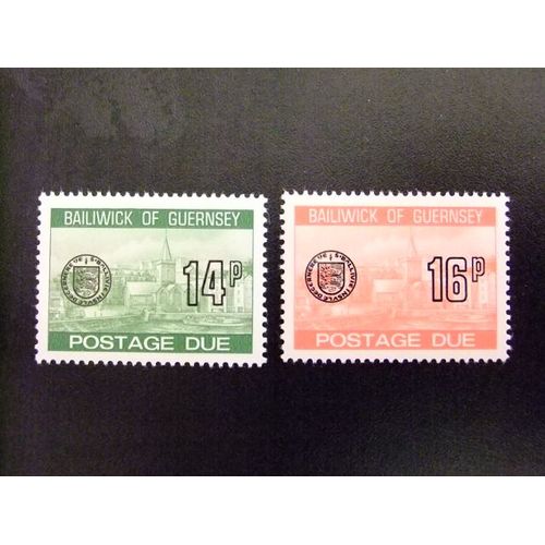 Guernsey Guernesey 1980 Yvert Nº Tax 28 / 29 ** Mnh