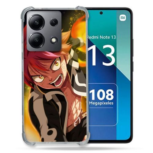 Coque Renforcée Pour Xiaomi Redmi Note 13 4g Manga Fairy Tail Natsu