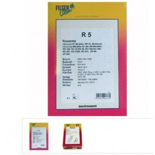 Sac Aspirateur Papier X4 Pour Aspirateur Rowenta