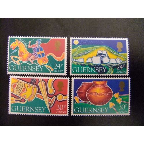 Guernsey Guernesey 1994 Europa Yvert Nº 643 / 46 ** Mnh