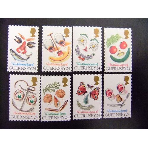 Guernsey Guernesey 1995 Promocion Para El Turismo Yvert Nº 671 / 78 ** Mnh