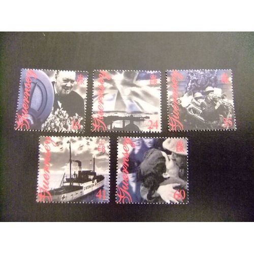 Guernsey Guernesey 1995 50 Anniversaire De La Líberation Yvert Nº 679 / 83 ** Mnh