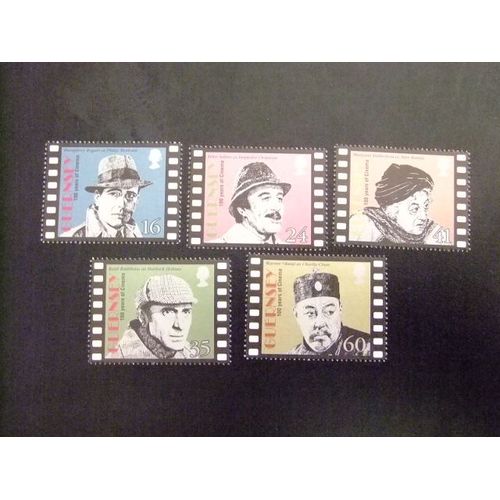 Guernsey Guernesey 1996 Centenaire Du Cinema Yvert Nº 732 / 36 ** Mnh
