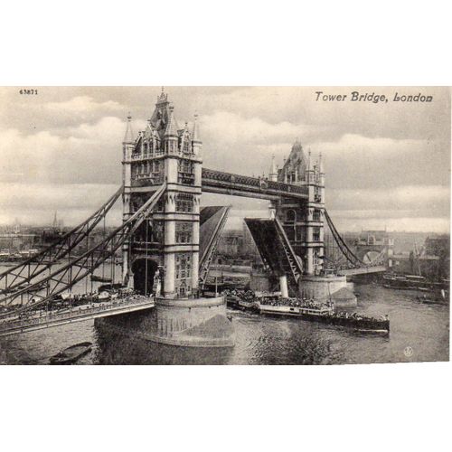 Carte Postale Ancienne  - London - Tower Bridge