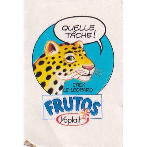 Image Frutos Yoplait : Jack Le Léopard