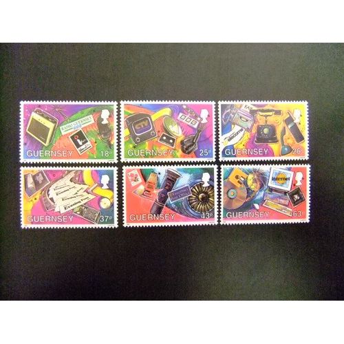 Guernsey Guernesey 1997 Medios De Comunicacion Yvert Nº 751/ 56 ** Mnh
