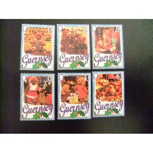 Guernsey Guernesey 1997 Navidad Noël Yvert Nº 757 / 62 ** Mnh