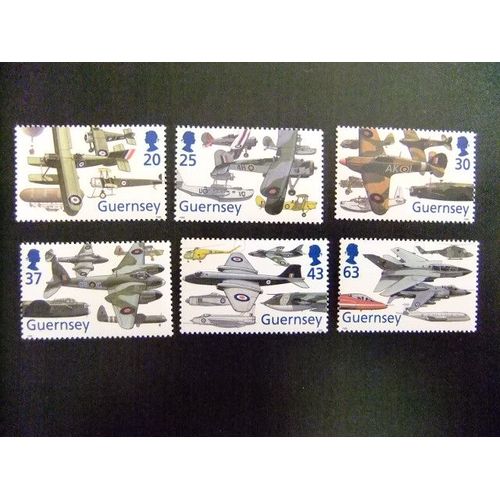Guernsey Guernesey 1998 80 Anniversaire De La Raf Yvert Nº 779 / 84 ** Mnh