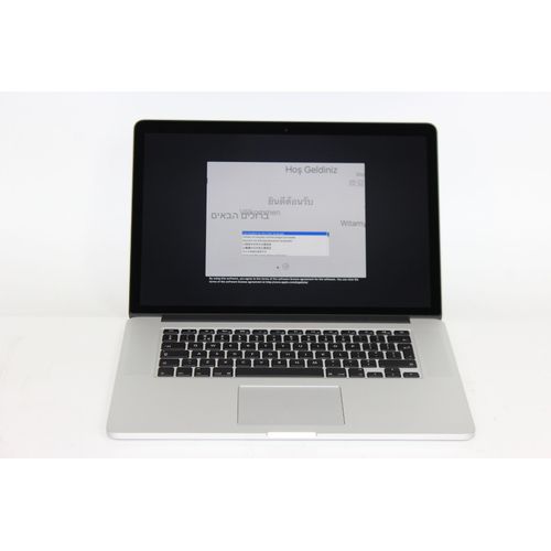 Apple MacBook Pro avec écran Retina MJLT2N/A - Mi-2015 - 15.4" Core i7 2.5 GHz 16 Go RAM 512 Go SSD Argent QWERTY