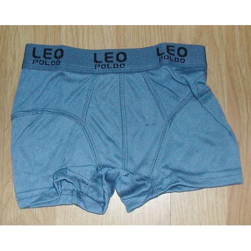 Boxer Bleu Leo Poldo Taille 6 - 8 100% Cotton