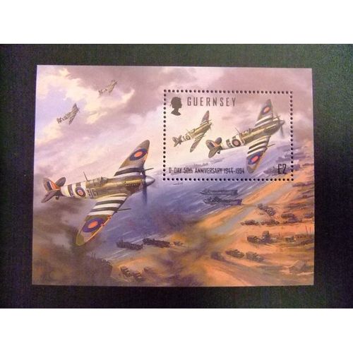 Guernsey Guernesey 1994 Normandie Yvert Nº Bloc 26 ** Mnh