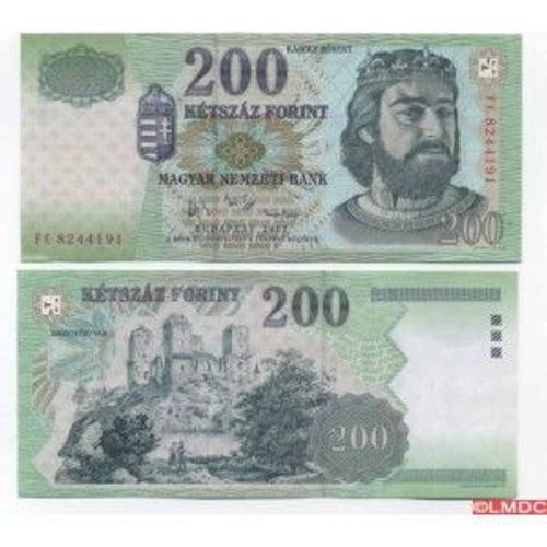 Billet De 200 Ketszaz Forint
