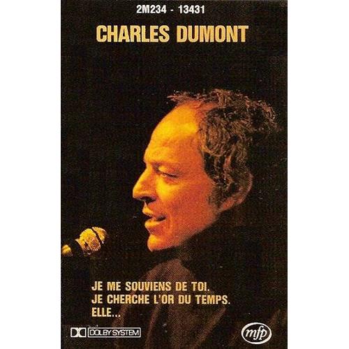 Charles Dumont K7 Audio Je Me Souviens De Toi