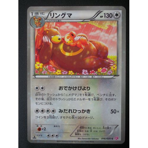 Ursaring 016/020 - Japonaise - Rare