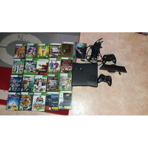 Xbox 360 (4go) + Kinect + 21 Jeux