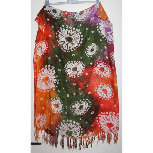 Etole Orangée Violette Et Verte