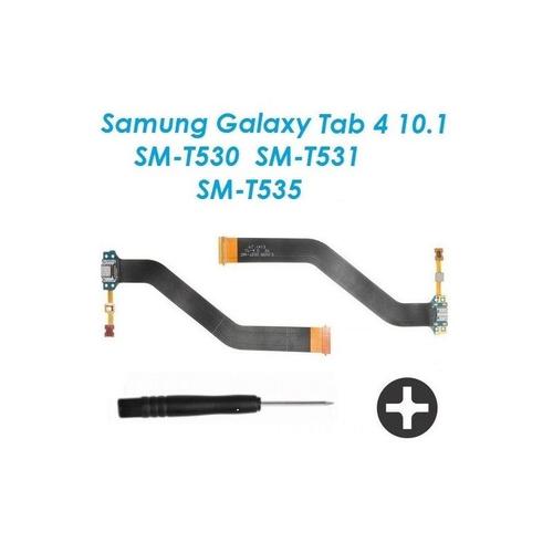 Samsung Galaxy Tab4 T530 Connecteur De Charge Micro Usb Nappe  + Tournevis - Skyexpert