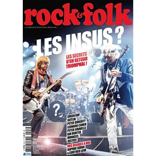 Rock & Folk 593 - Les Insus ? Les Secrets D'un Retour Triomphal !