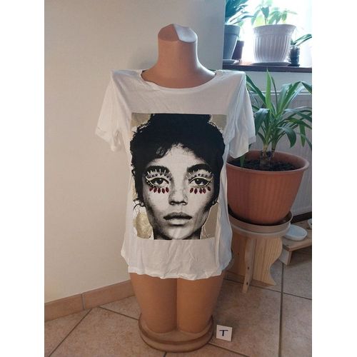 Tee-Shirt Femme Camaïeu Taille S Neuf (65)