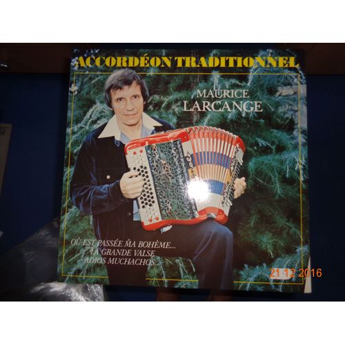 Accordéon Traditionnel( Où Est Passé Ma Bohème, La Grande Valse, Adios Muchachos..........)