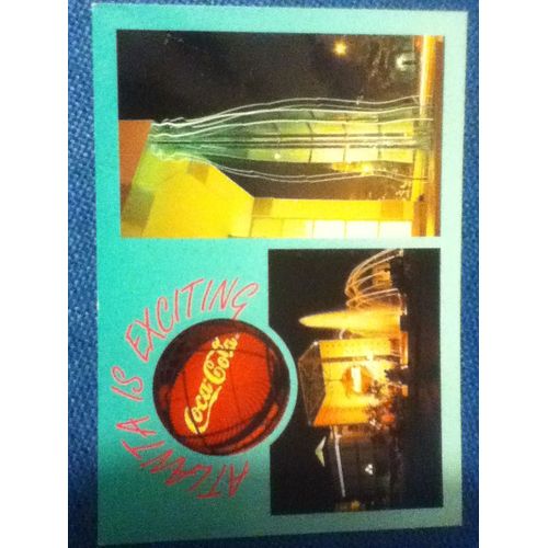 Carte Postale "Atlanta Is Exciting"  - 1996 Coca-Cola
