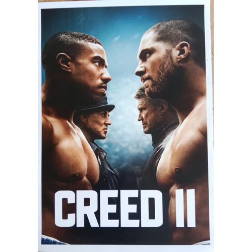 Affiche / Poster Du Film "Creed 2" Avec Michael B. Jordan - 29,7 X 42 Cm