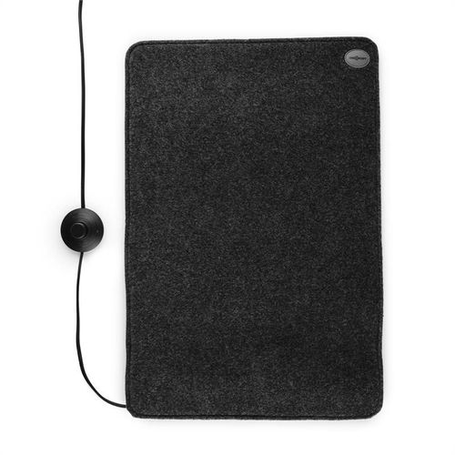 oneConcept Magic Carpet Tapis chauffant 64 W 40x60 cm - anthracite