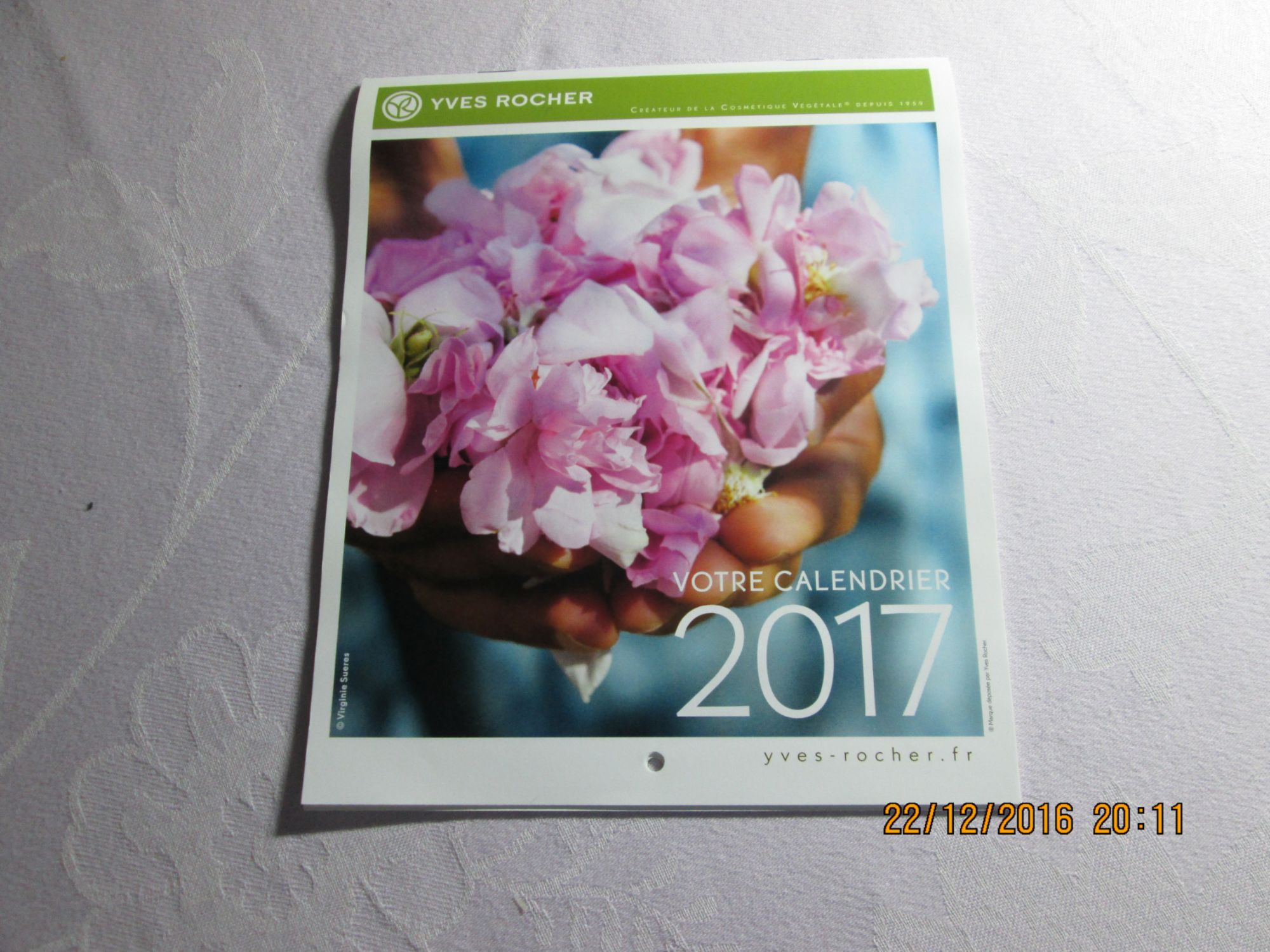 Calendrier 2023 Yves Rocher Calendrier Yves Rocher 2017 - Calendrier | Rakuten
