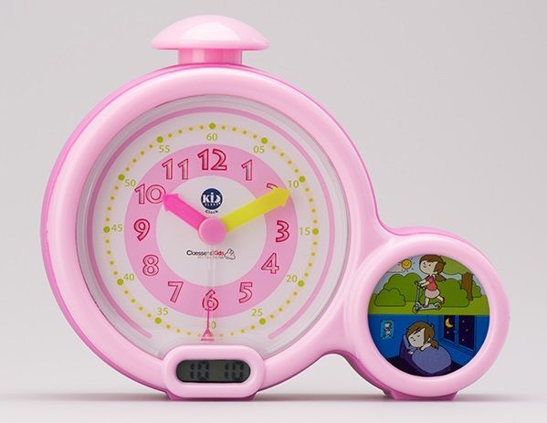 Claessens'Kids Veilleuse indicatrice de r�veil rose_image_1|Rakuten