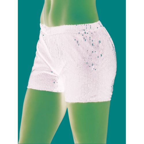 Shorty ? Sequins Noir Femme Taille Unique