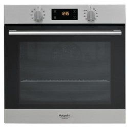 Hotpoint Ariston Class2 Fa2 844 H Ix Ha - Four - Intégrable - Niche - Largeur : 56 Cm - Profondeur : 55.5 Cm - Hauteur : 60 Cm - Avec Système Auto-Nettoyant - Classe A+ - Inox