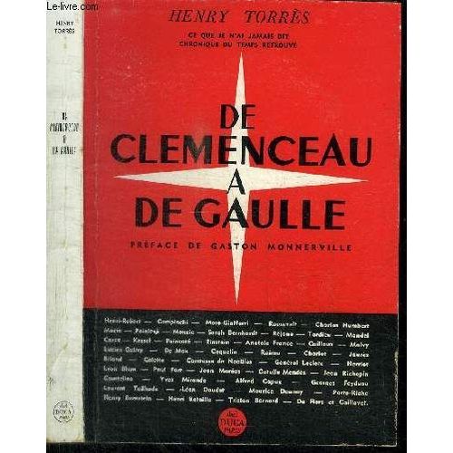 De Clemenceau A De Gaulle