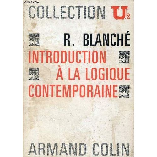 Introduction A La Logique Contemporaine