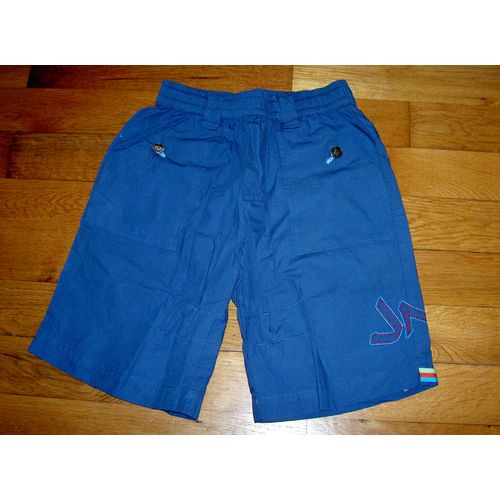 Bermuda Bleu Réglable Par Élastique Jn Junior Fun And Blue Waves Taille 5 Ans