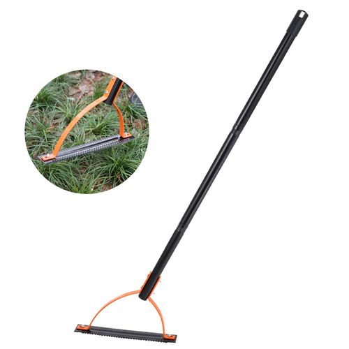Désherbeur manuel, Coupe-herbe à mauvaises herbes avec double dentelé, 3 tronçons 1,2 cm