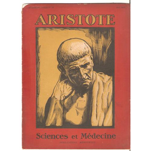 Aristote Sciences Et Médecine N°29 