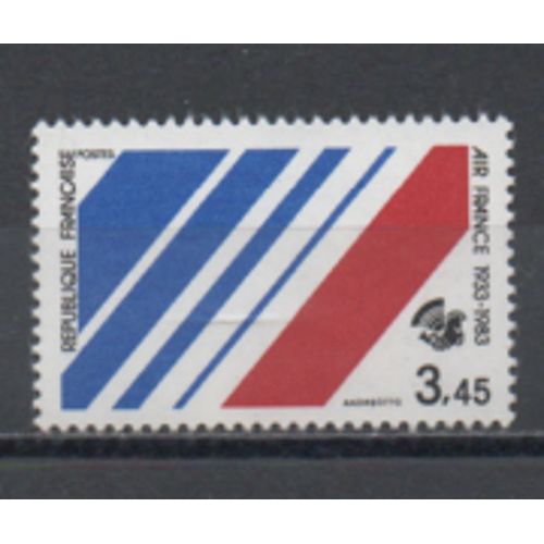 France 1983: Timbre N° 2278 Pour Le 50ème Anniversaire De La Création De La Cie Air France.