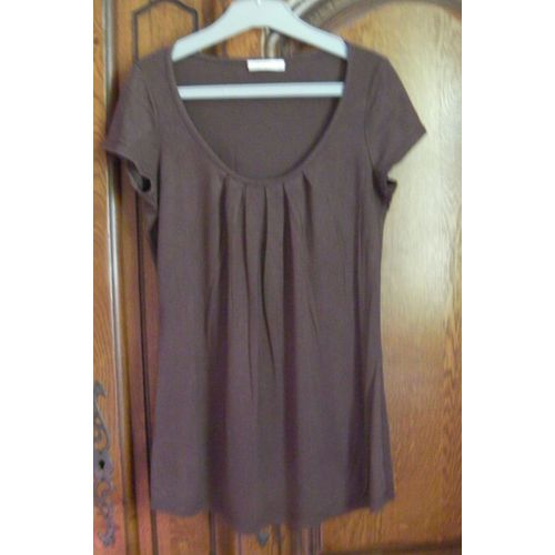 T-Shirt Marron Promod - Taille 34/36