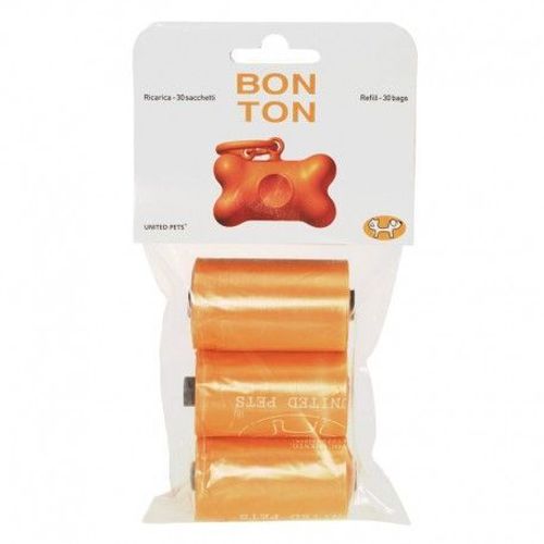 Sacs Ramasse-Crottes Pour Bon Ton - Orange