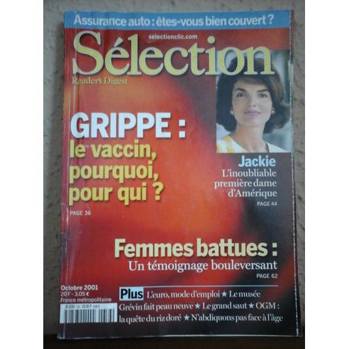 Sélection Du Reader's Digest N° 656 : Jackie, L'inoubliable Première Dame D'amérique