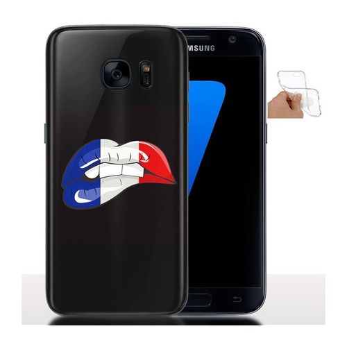 Housse Gel Samsung S7 Levres Du Pays Basque - Drapeau Original