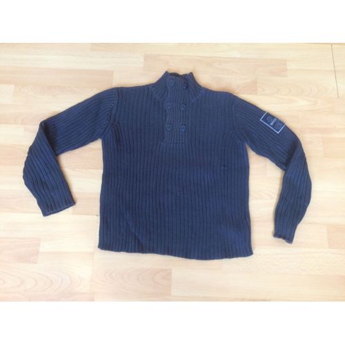 Pull Okaïdi Bleu - Taille 10 Ans