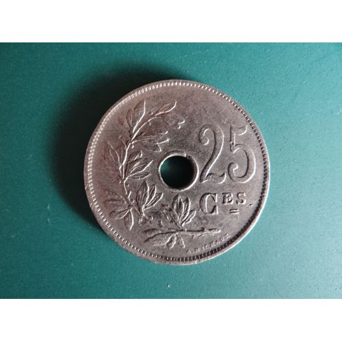 Belgique - 1928 - Pièce De Monnaie - Albert I - 25 Centimes