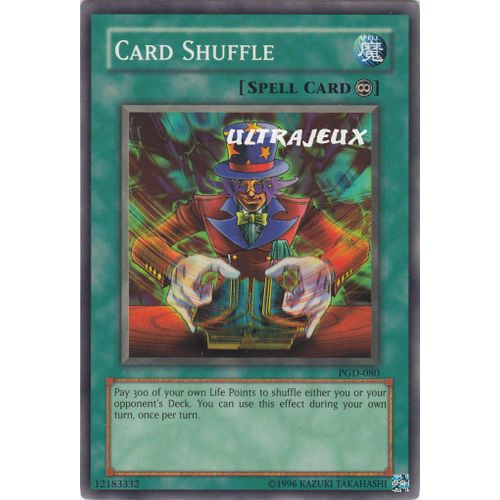 Yu-Gi-Oh! - Pgd-080 - Card Shuffle - Commune