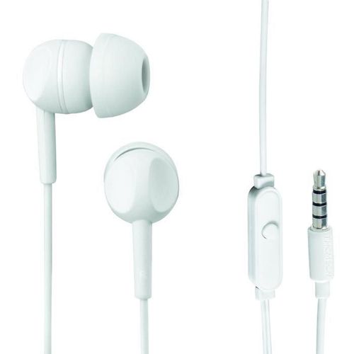 THOMSON EAR 3005 Ecouteurs stéréo intra-auriculaires avec microphone Blanc