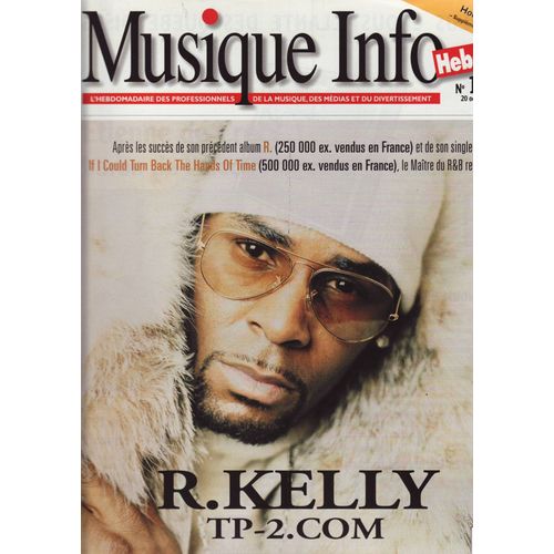 Musique Info Hebdo / 20-10-2000 N°141 : Raphaël (1p Pub) - Etienne De Crécy (1,5p)