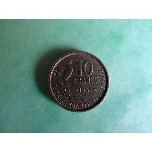 France - 1951(B) - Pièce De Monnaie - 10 Francs