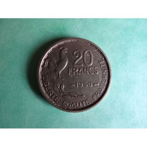France - 1950 - Pièce De Monnaie - 20 Francs