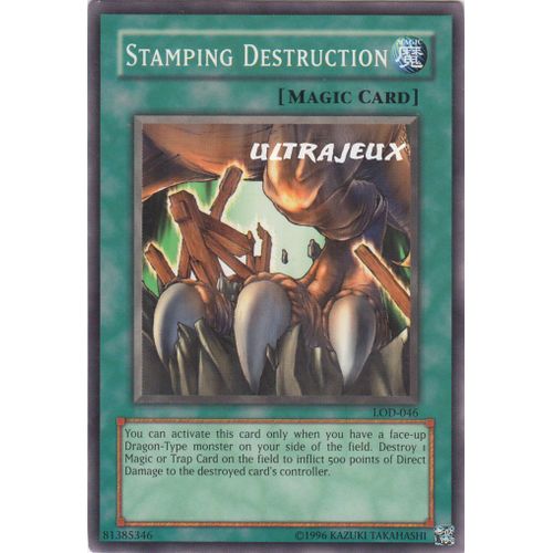 Yu-Gi-Oh! - Lod-046 - Stamping Destruction - Commune